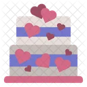Cake Wedding Dessert Icon