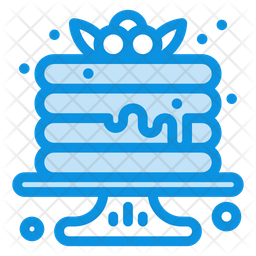 Cake Icon - Download in Dualtone Style
