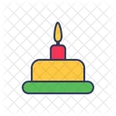 Cake Christmas Holiday Icon