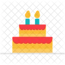 Cake Birthday Candles Icon