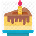 Cake Birdthday Dessert Icon