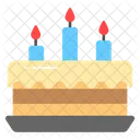 Cake Candles Food Icon