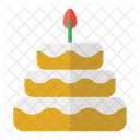 Cake Food Birthday Icon