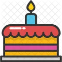 Dessert Food Cake Icon