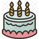 Cake Birthday Dessert Icon
