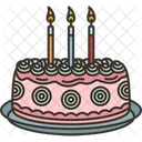 Cake Birthday Baked Icon
