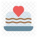 Cake Love Sweet Icon
