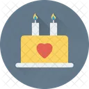 Cake Valentine Wedding Icon