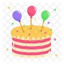 Cake Dessert Birthday Cake Icon