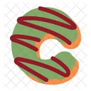 Cake And Donnuts C Alphabet  Icon