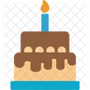 Cake Birthday Candles Icon