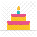 Cake Birthday Celebration Icon