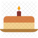 Cake Icon Cake Candle Icon