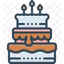 Cake Celebration Dessert Icon