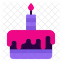 Dessert Sugar Cake Delivery Icon