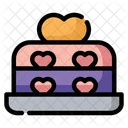 Cake Wedding Cake Valentines Day Icon