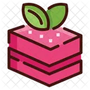 Cake Slice Cream Icon