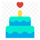 Birthday Cake Celebration Wedding Cake Icon