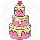 Wedding Cake Birthday Cake Sweet Cake Icon