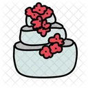 Wedding Cake Sweet Icon