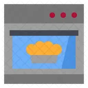 Bake Cooking Cookingoven Icon