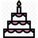 Cake Party Club Icon