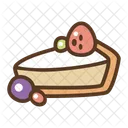 Cheese Cake Piece Icon