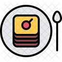 Cake Plate  Icon