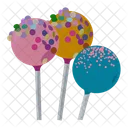 Cake Pops Lollipops Iced Pops Icon