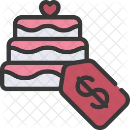 Cake price  Icon