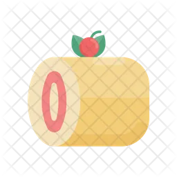 Cake roll  Icon