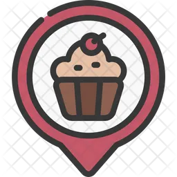 Cake Shop Location  Icon