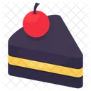 Cake Slice Edible Party Cake Icon