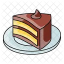Cake Slice Dessert Pastry Icon