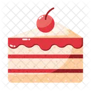 Cake Slice Dessert Cake Piece Icon