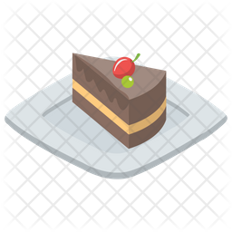 Download Free Cake Slice Icon Of Isometric Style Available In Svg Png Eps Ai Icon Fonts