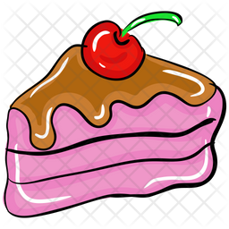 Download Free Cake Slice Icon Of Doodle Style Available In Svg Png Eps Ai Icon Fonts