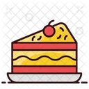 Cake Slice Chocolate Cake Cake Piece Icon
