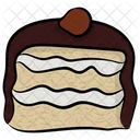 Cake Slice Chocolate Cake Cake Piece Icon
