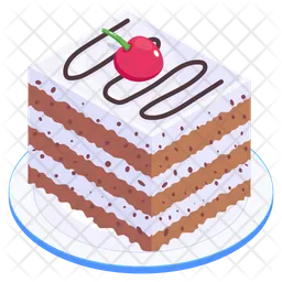 Cake Slice  Icon