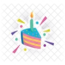 Cake Slice  Icon