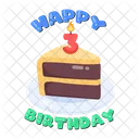 Cake Slice  Icon
