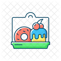 Cakes And Desserts Takeout Icon