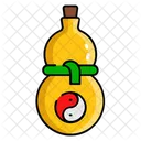 Calabash Bottle Gourd Lucky Bottle Icon