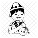 Chinese Drink Calabash Drink Calabash Bottle Icon