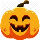 Calabaza Halloween Monstruo Icono