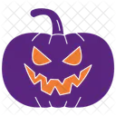 Calabaza Halloween Verdura Icon