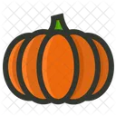 Calabaza Vegetal Halloween Icono