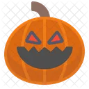 Calabaza Halloween Terror Icono