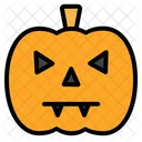 Calabaza Jack O Lantern Fiesta De Halloween Icono